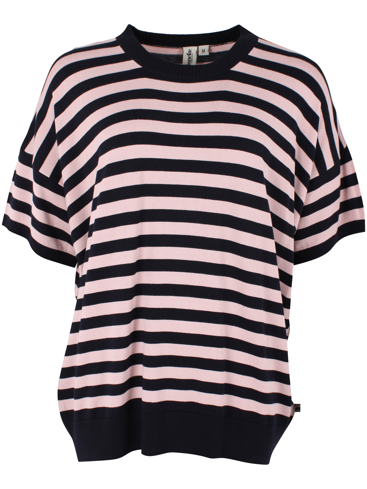 Danesolbad Viscose Tee Dk Navy/Rose Beige