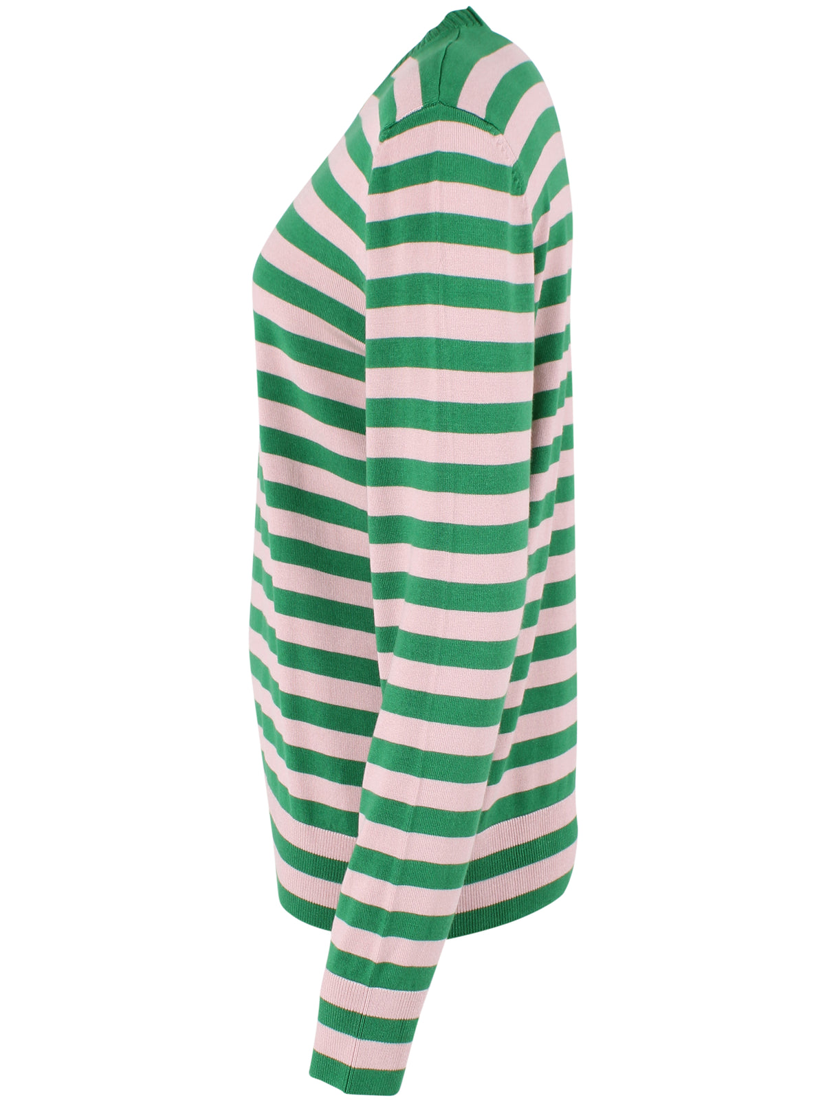 Danedinner Viscose Sweater Green/Rose Beige