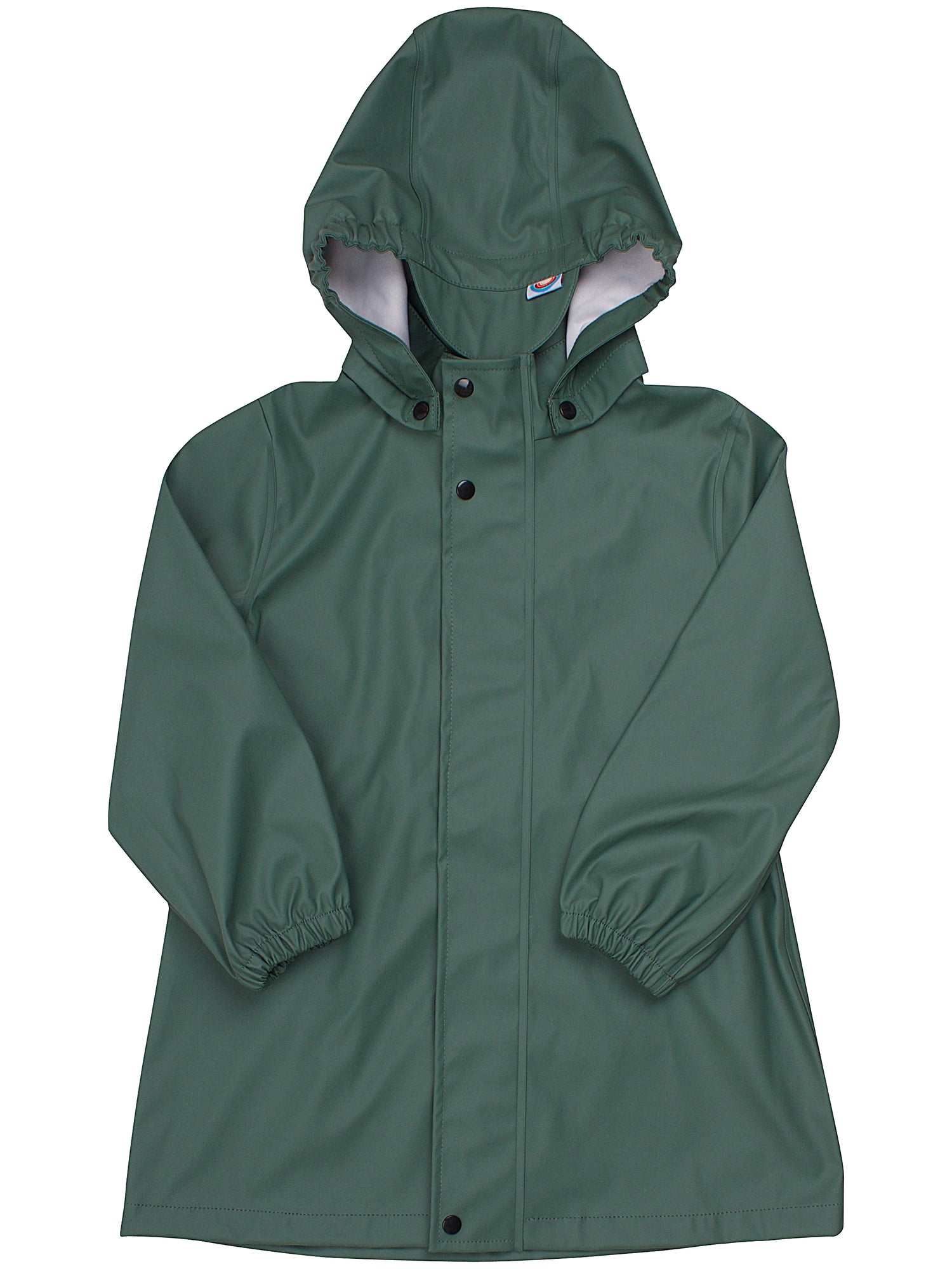 Grøn Regnfrakke til børn 