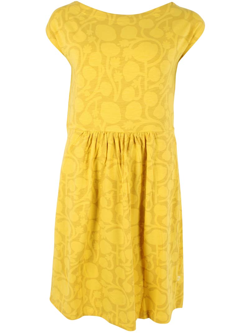 Danedomenica Slub Dress Yellow POPTONE