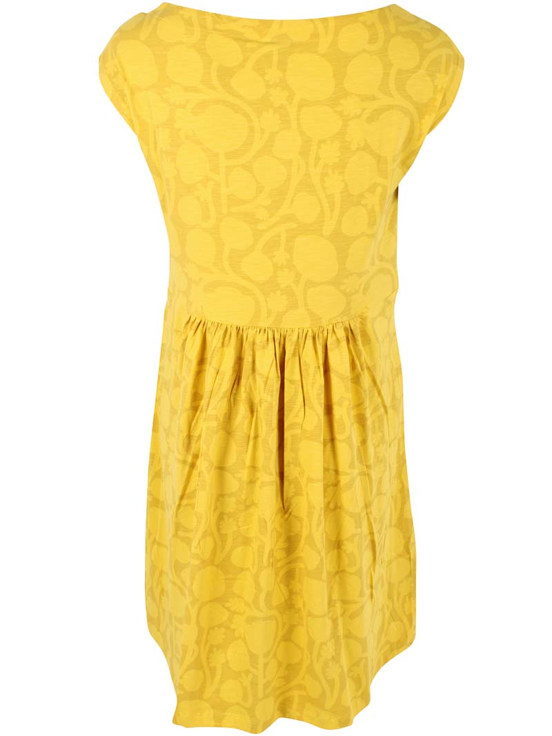 Danedomenica Slub Dress Yellow POPTONE