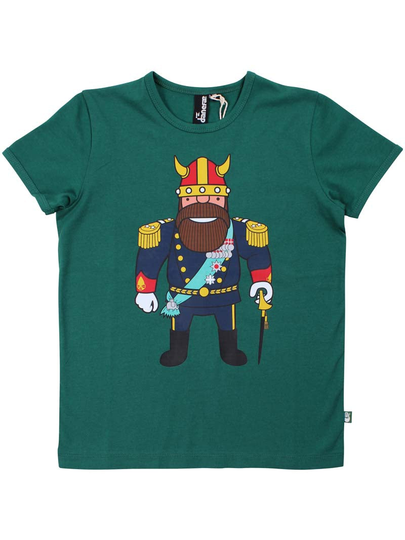 T-shirt til børn med konge