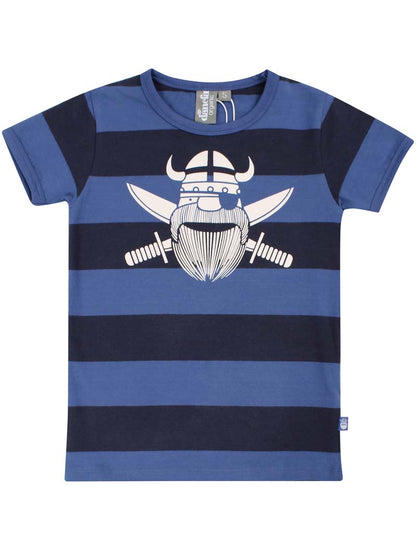 ORGANIC - Danesigurd Tee Dk Navy/Skipper Blue PIRAT