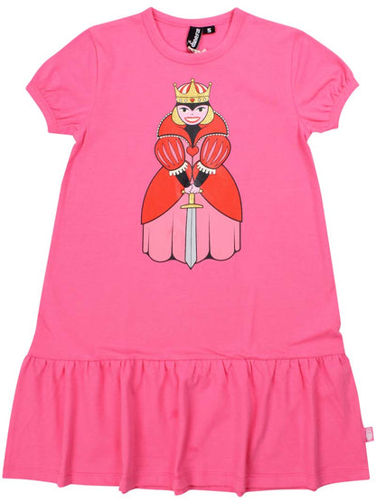 Danebanana Cotton Dress Bright Pink DRONNING DIN VEN