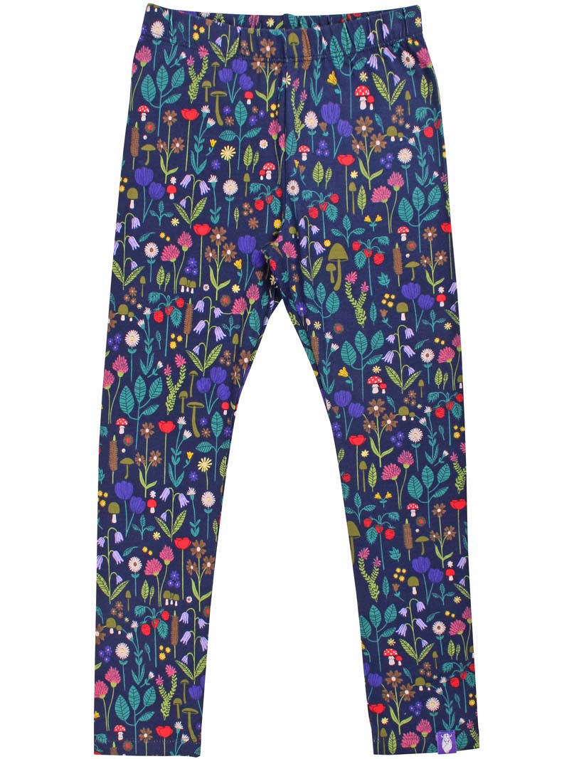 Danandrea Modal Leggings Navy BOTANICAL