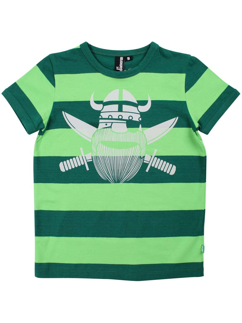 T-shirt med viking til børn