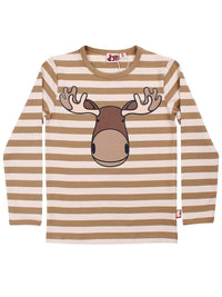 Dyrroar T AOP/STRIPE Beige/Lt Beige ELG