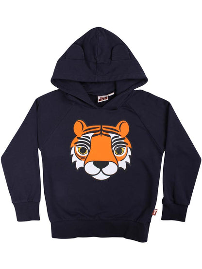 Sweater til børn med tiger