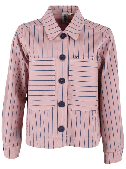 Daneprairie Stretch Canvas Jacket Light Rose/Dk Navy