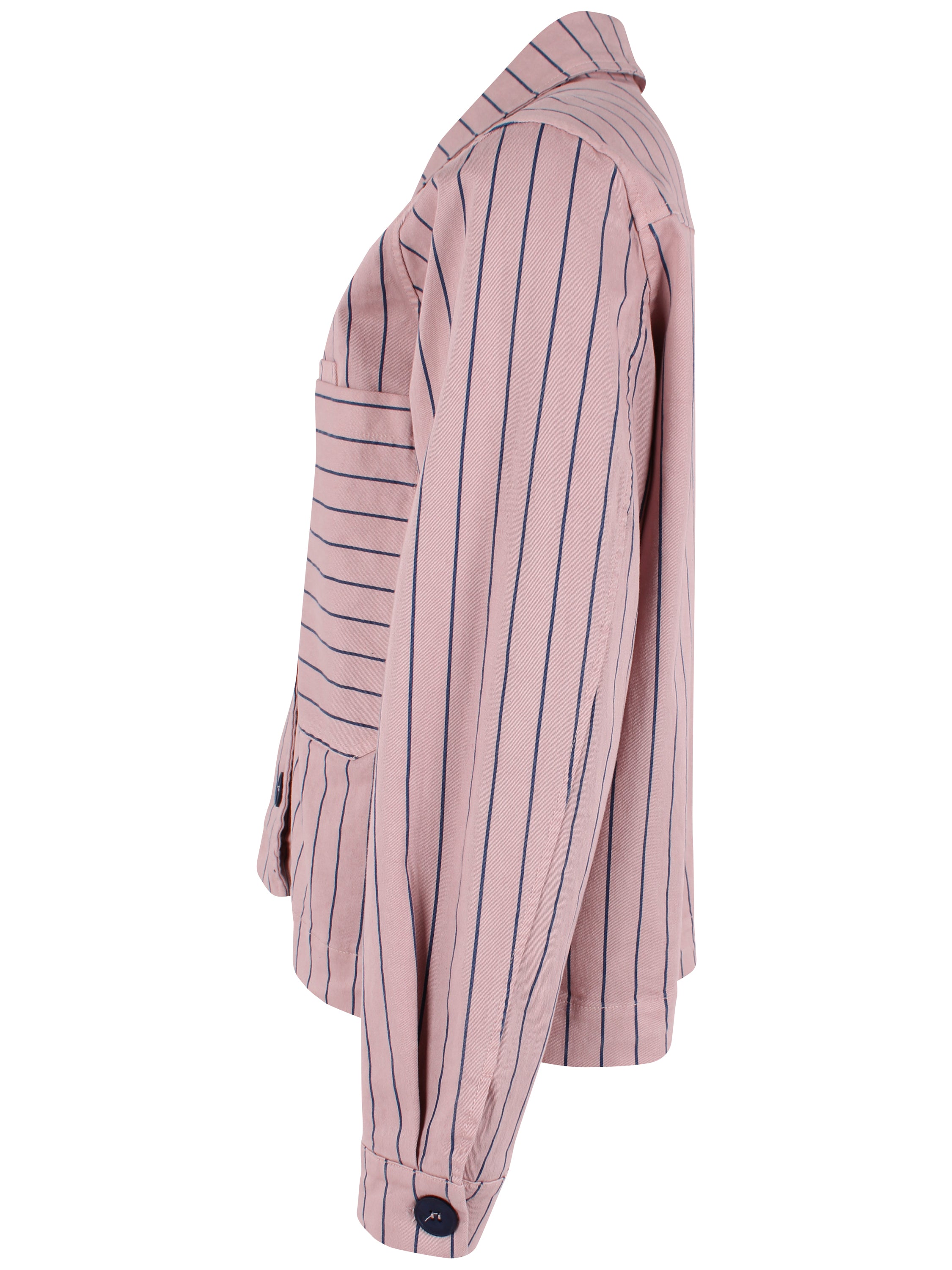 Daneprairie Stretch Canvas Jacket Light Rose/Dk Navy