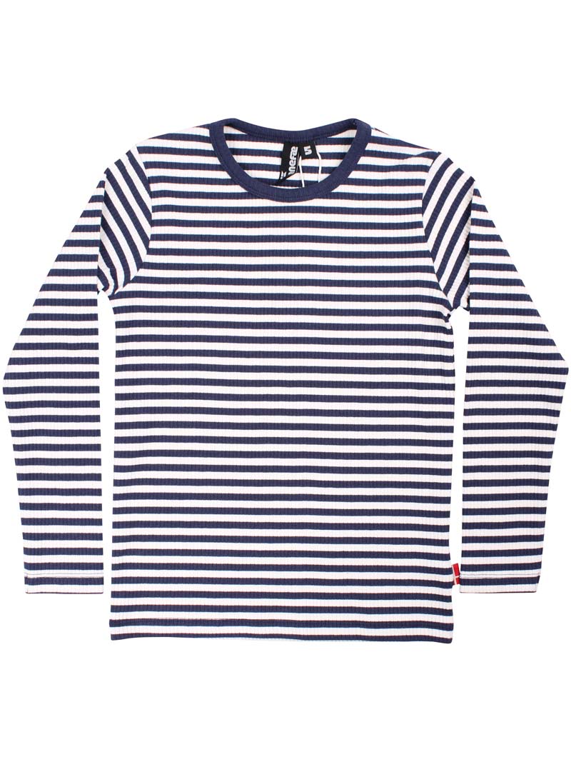 Danefilm LS Tee Dk Navy/Chalk