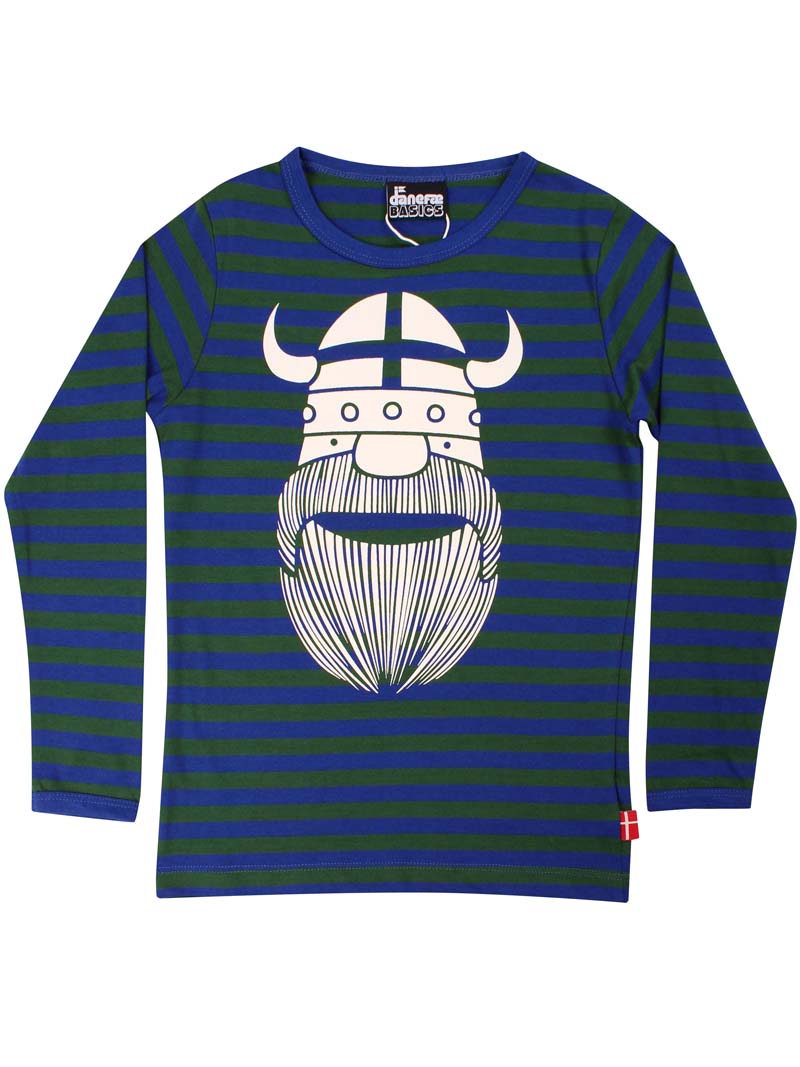 Danebasic Longsleeve Deep Blue/Dark Pine ERIK