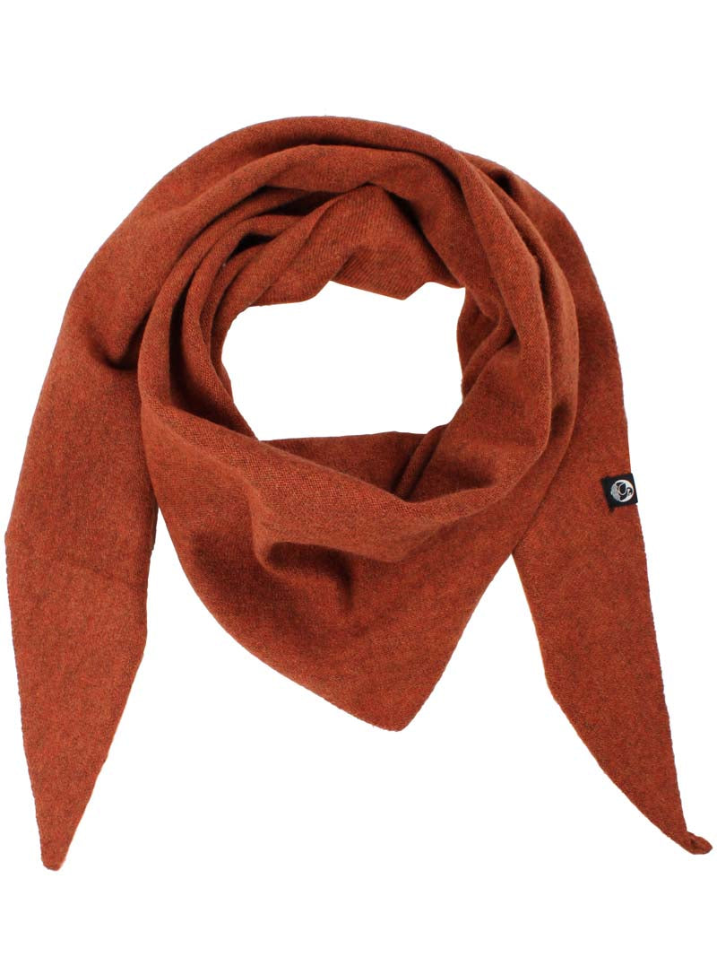 Danechic Merino Scarf - Rust