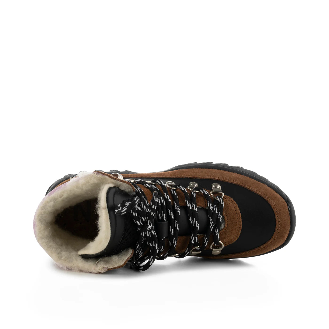 WODEN Iris Track Suede Moss