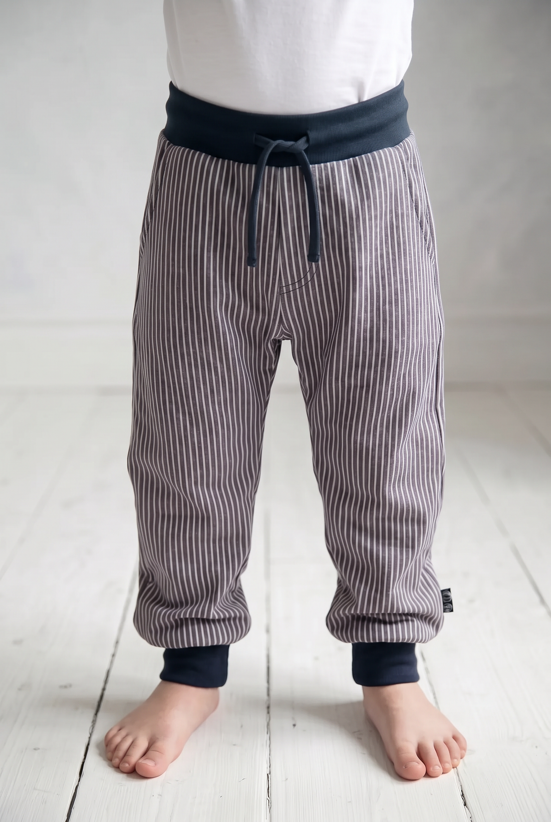Danehotpot Pants Dk Night/Off White