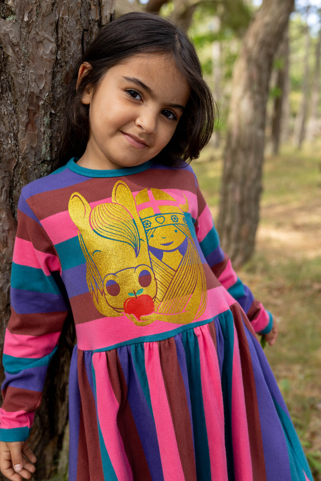ORGANIC - Danemerete Dress Mystique IDUNN (GLITTER)