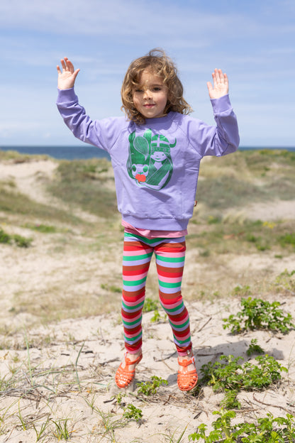 Danamerika Sweat Light Lilac IDUNN (Glitter)