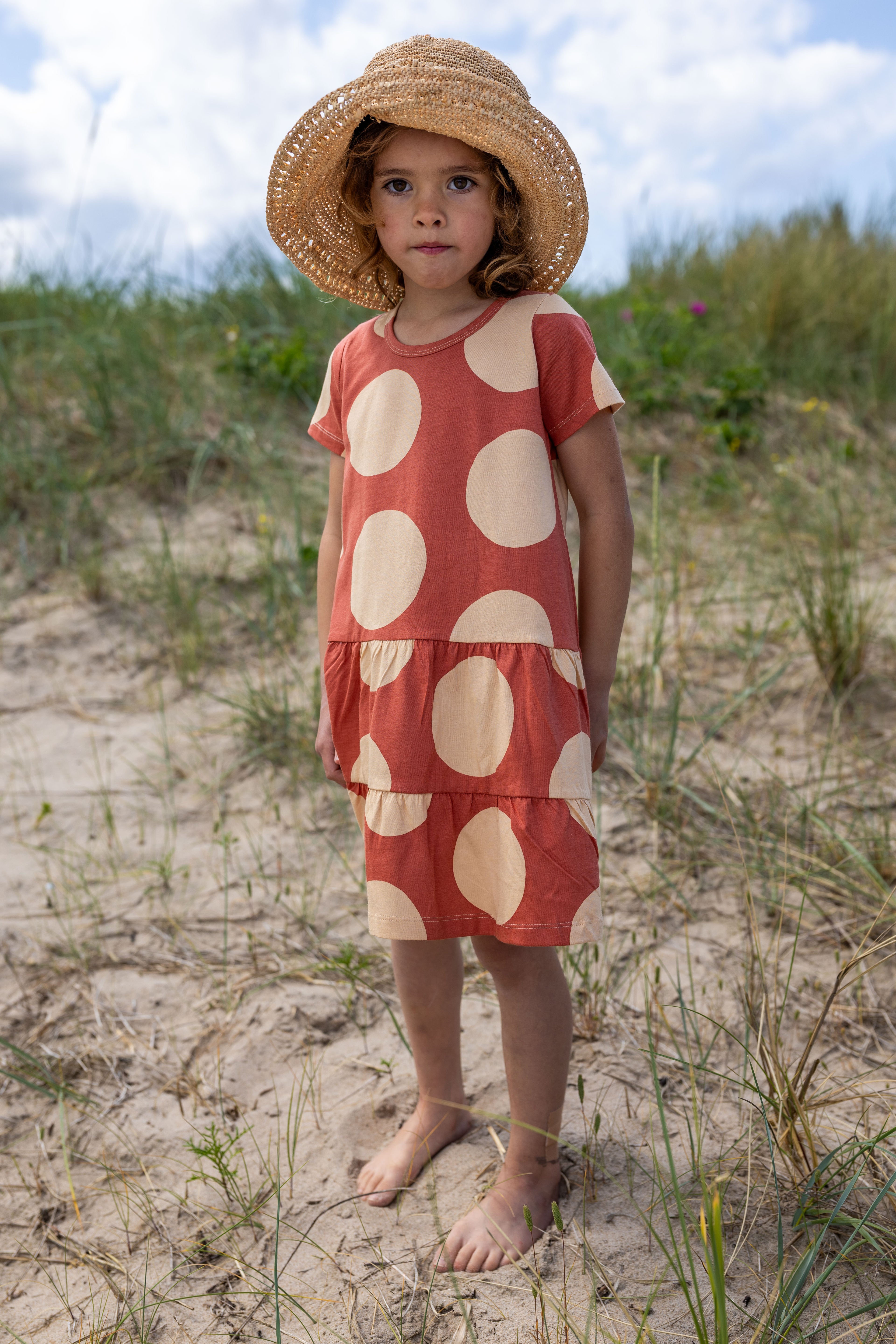 Danebasic Miva Dress Aragon/Nougat MEGADOTS