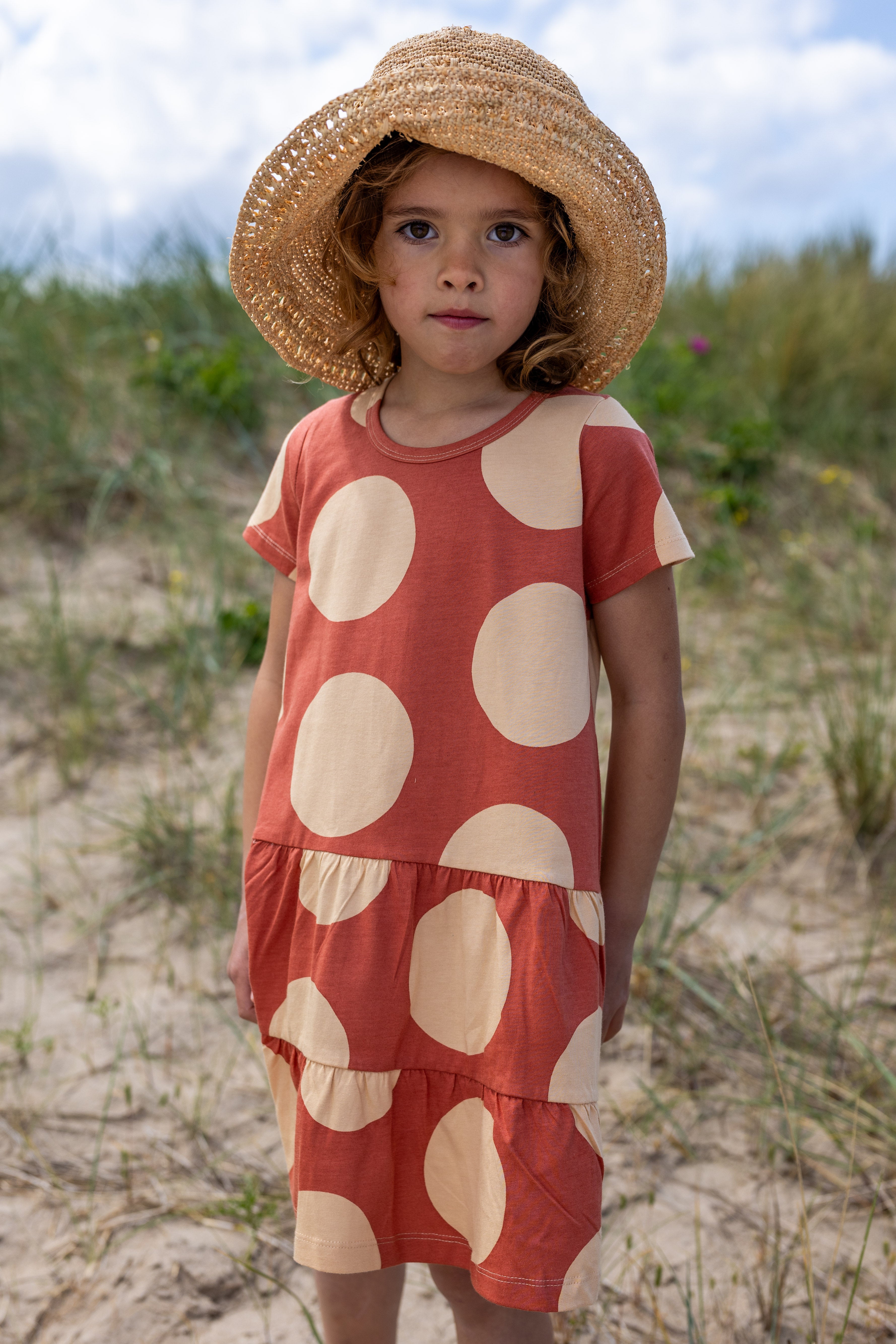 Danebasic Miva Dress Aragon/Nougat MEGADOTS