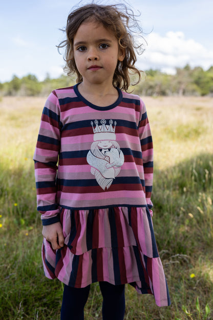 Kjole til børn med prinsesse