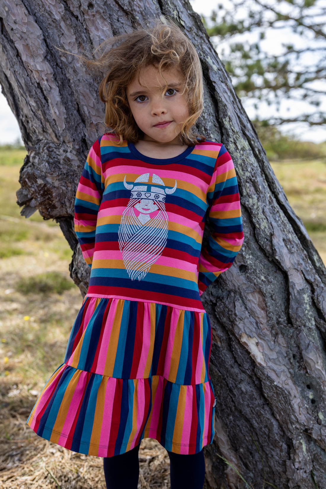 kjole til børn med viking