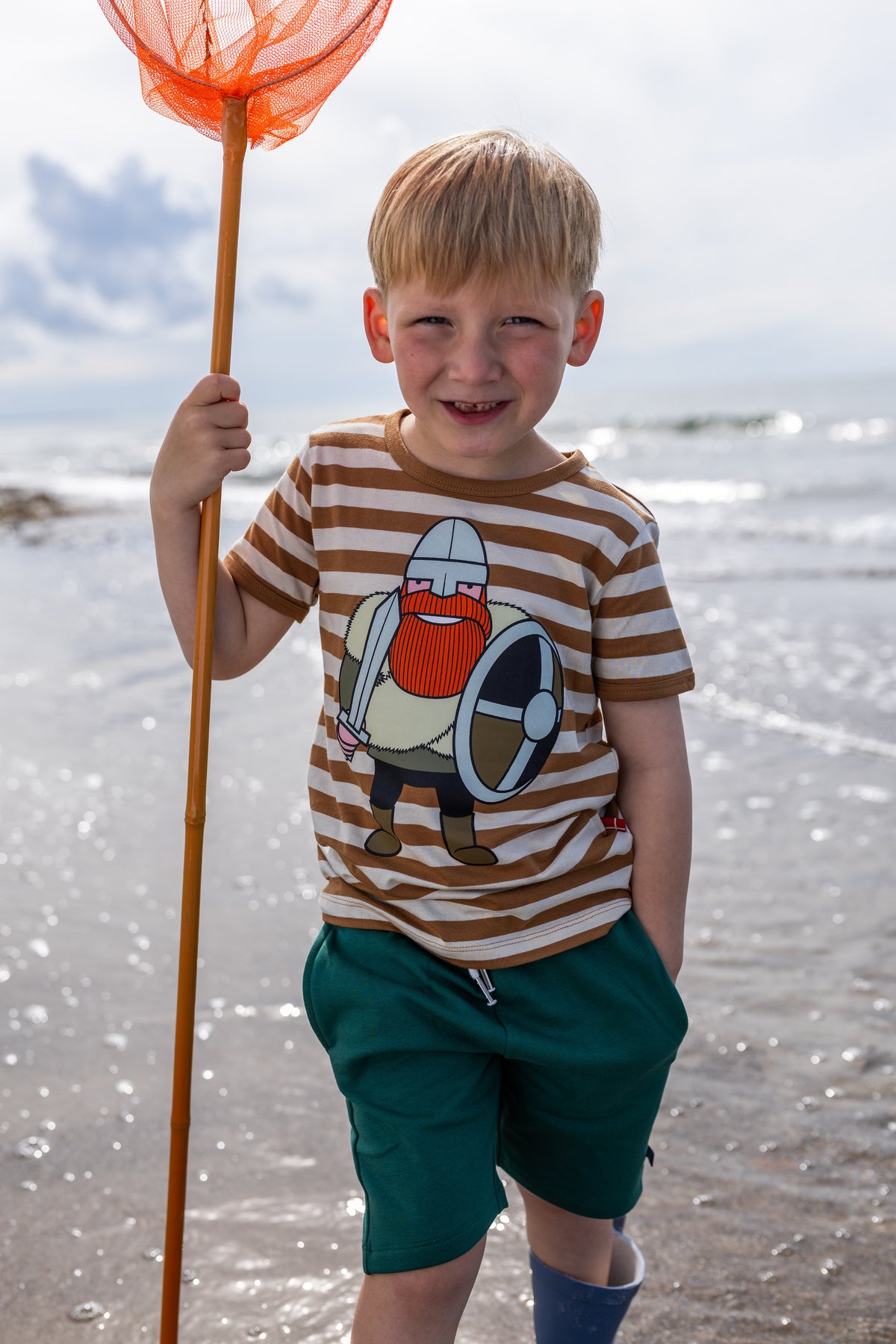 Sweater med viking til børn