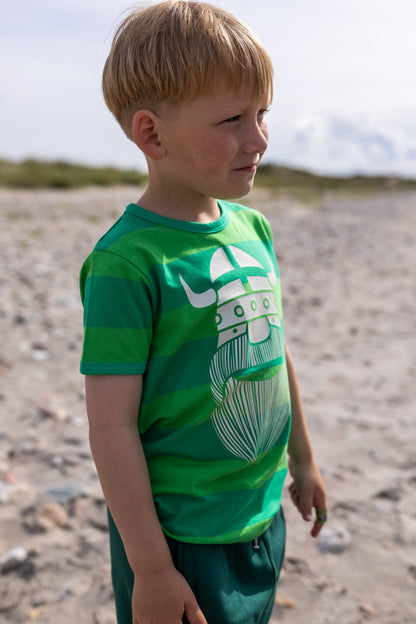 Danerainbow Ringer Green Stripe ERIK