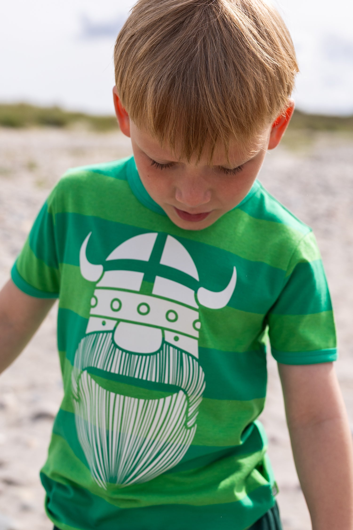 Danerainbow Ringer Green Stripe ERIK