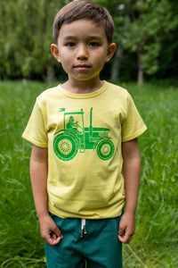 Danebasic SS Faded Yellow TRAKTHOR (Green)