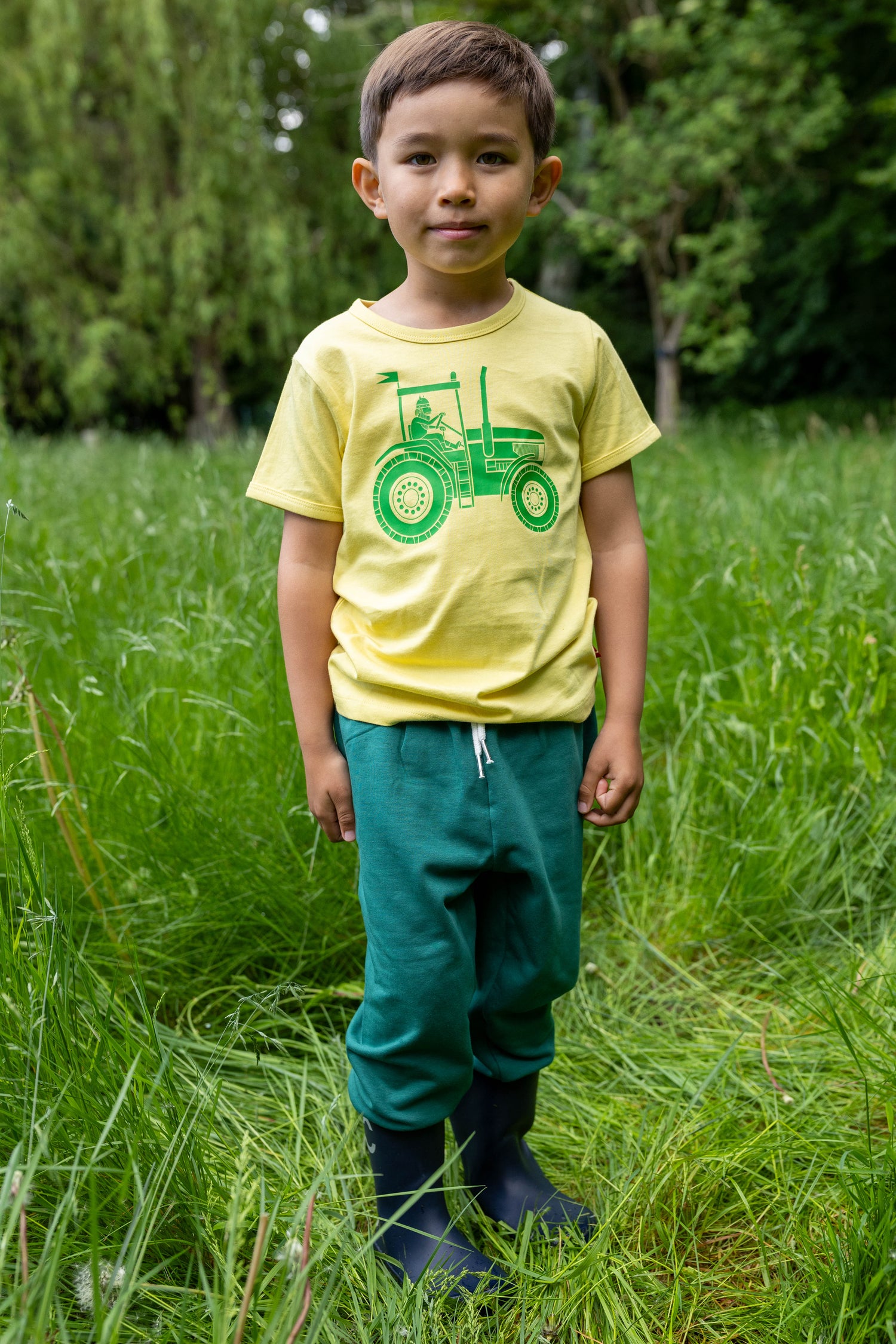 Danebasic SS Faded Yellow TRAKTHOR (Green)