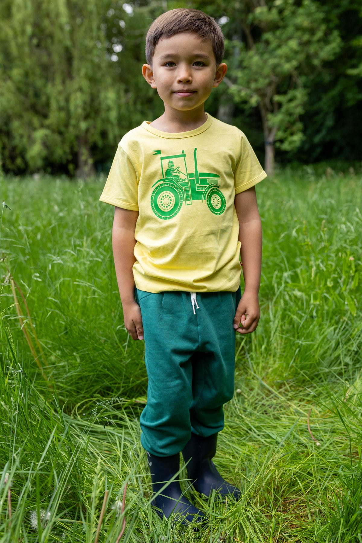 Danebasic SS Faded Yellow TRAKTHOR (Green)