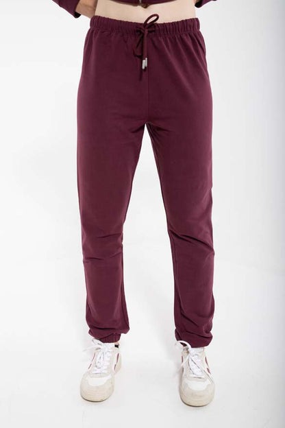 ORGANIC - Kondi Sweatpants Dusty blue FLEURIE