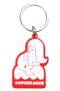 Metal Keychain Mermaid