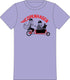 Dame T-shirt med viking på Christiania cykel