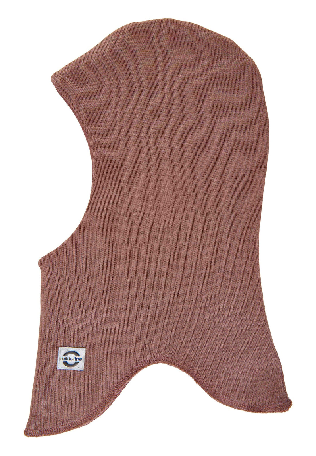 Mikk-Line Uld Elefanthue m.vindstop Nutmeg