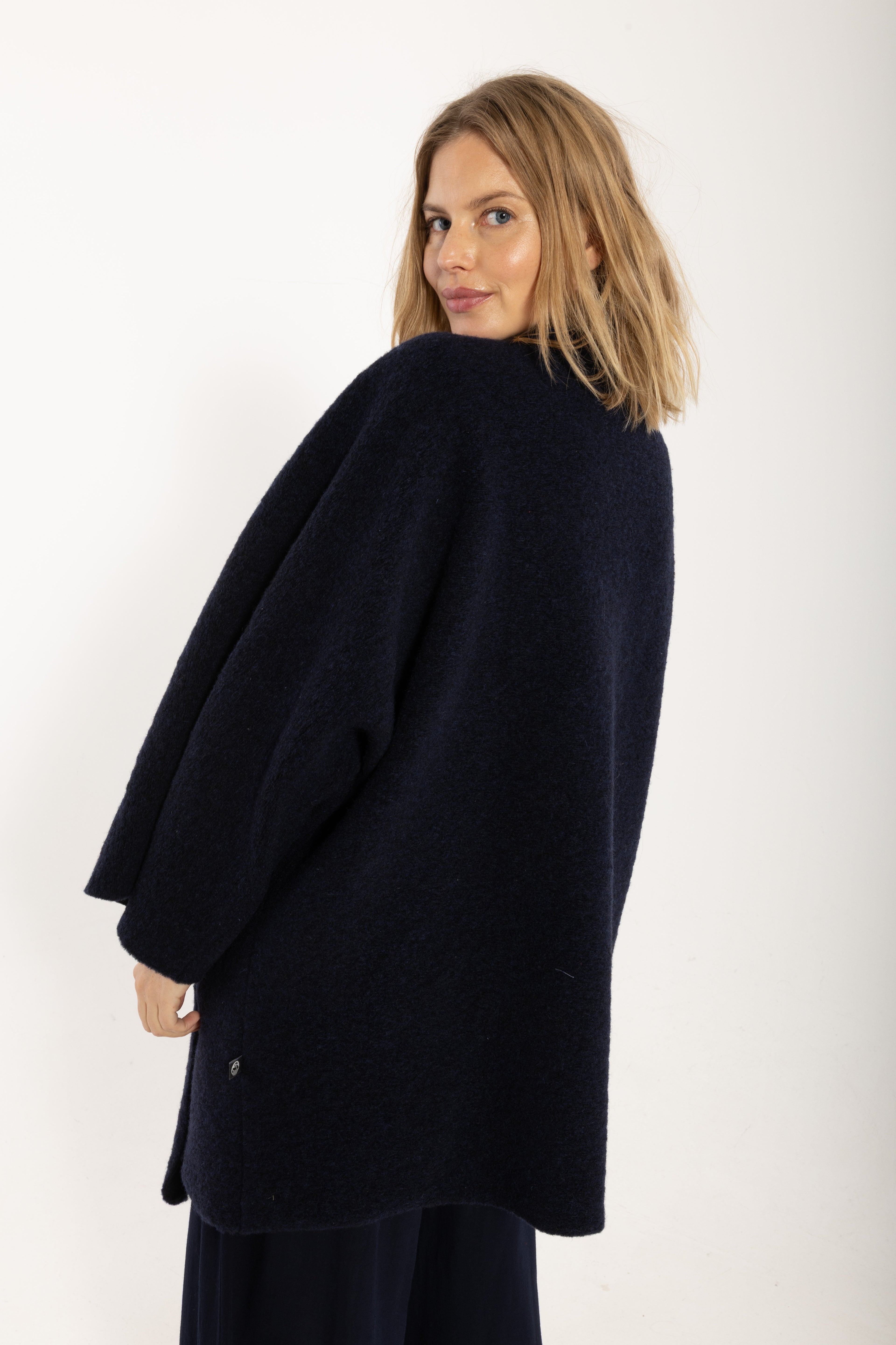 Danemodernism Wool Jacket Navy