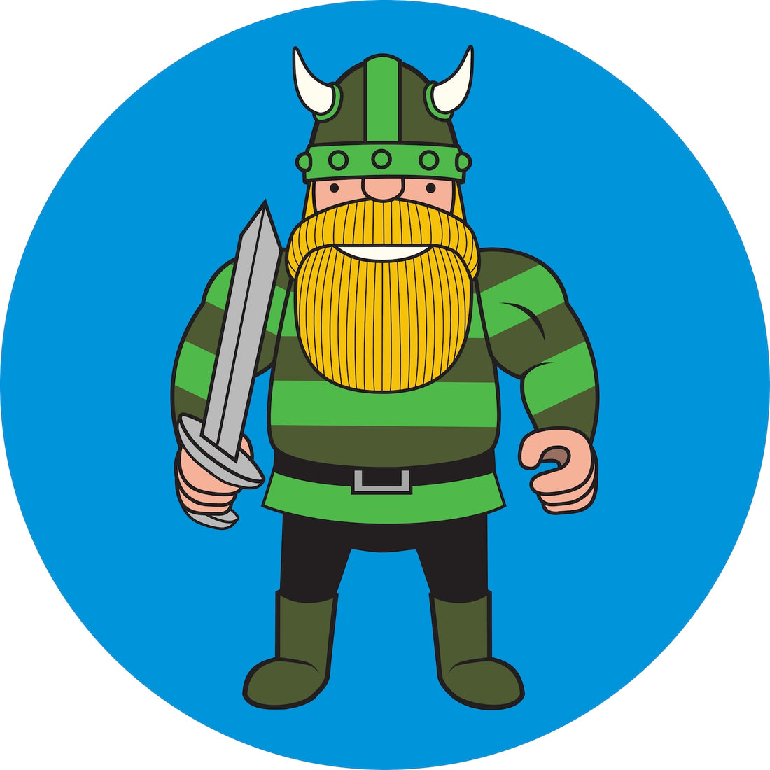 Magnet med viking