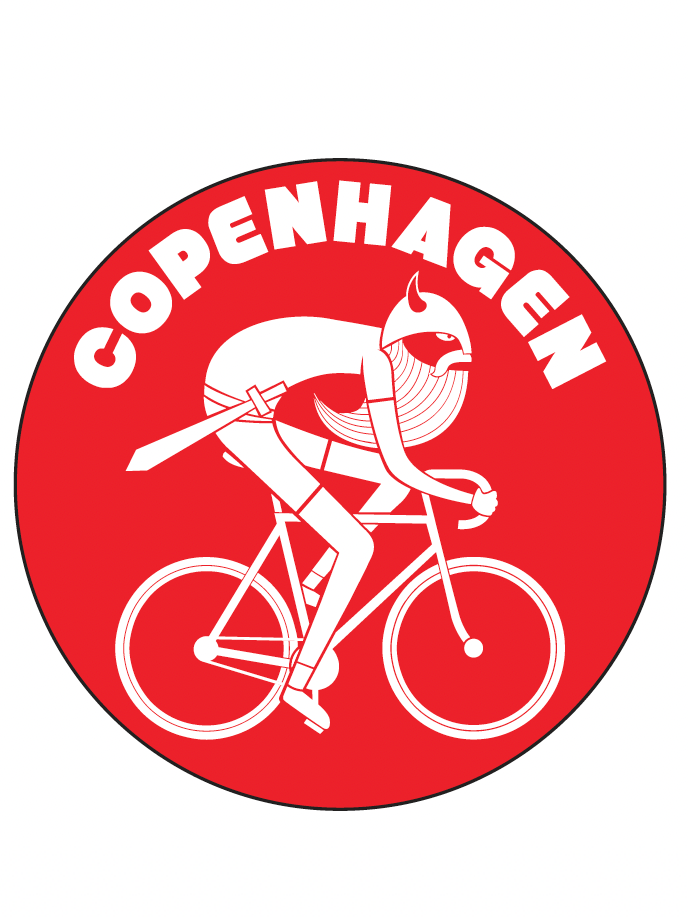 Magnet Porcelaine CPH BIKINGVIKING