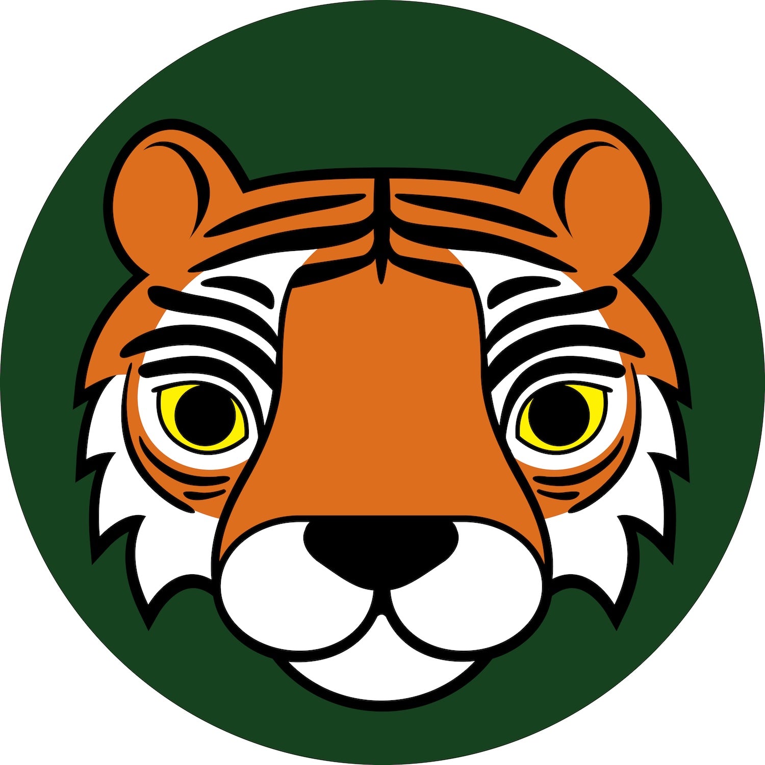 Magnet Porcelaine TIGER