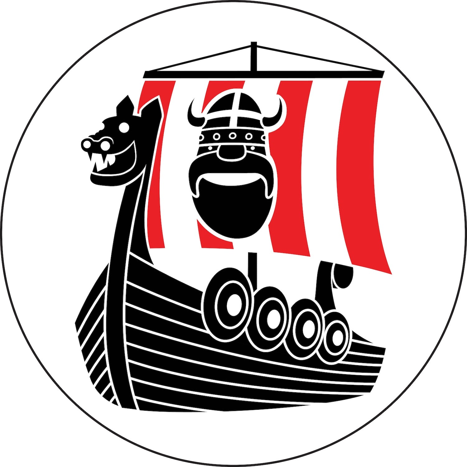 Magnet Porcelaine VIKINGESKIB