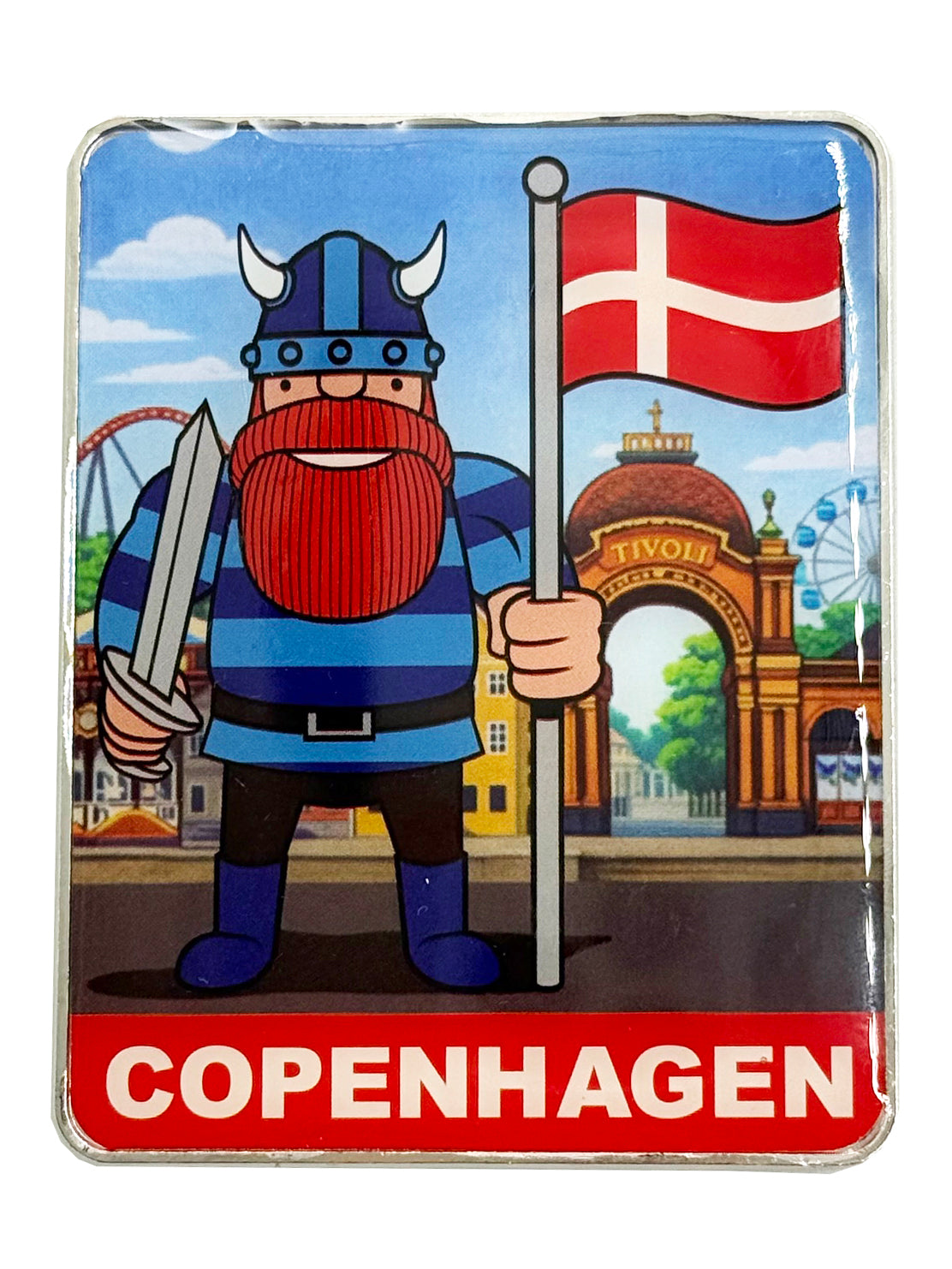 Metal Magnet TIVOLI COPENHAGEN
