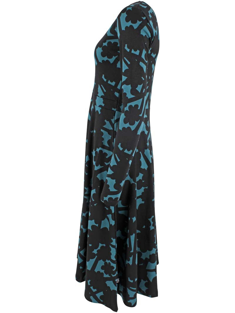 ORGANIC - Danandreasen Interlock Dress Dk Slate BRAMBLE