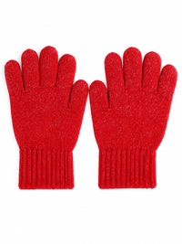 Pied Pied Cute Kids Gloves Red