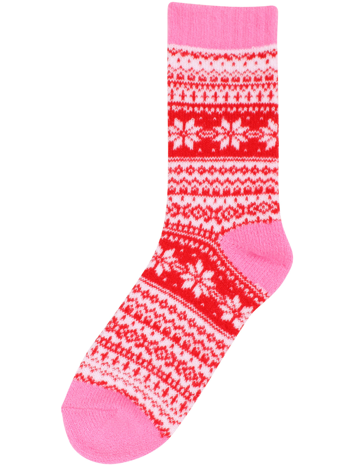 Pied Pied Cozy Socks Pink/Red