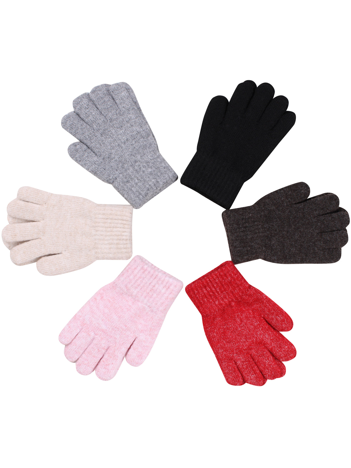 Pied Pied Cute Kids Gloves Light Grey