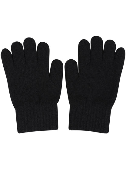 Pied Pied Cute Kids Gloves Black