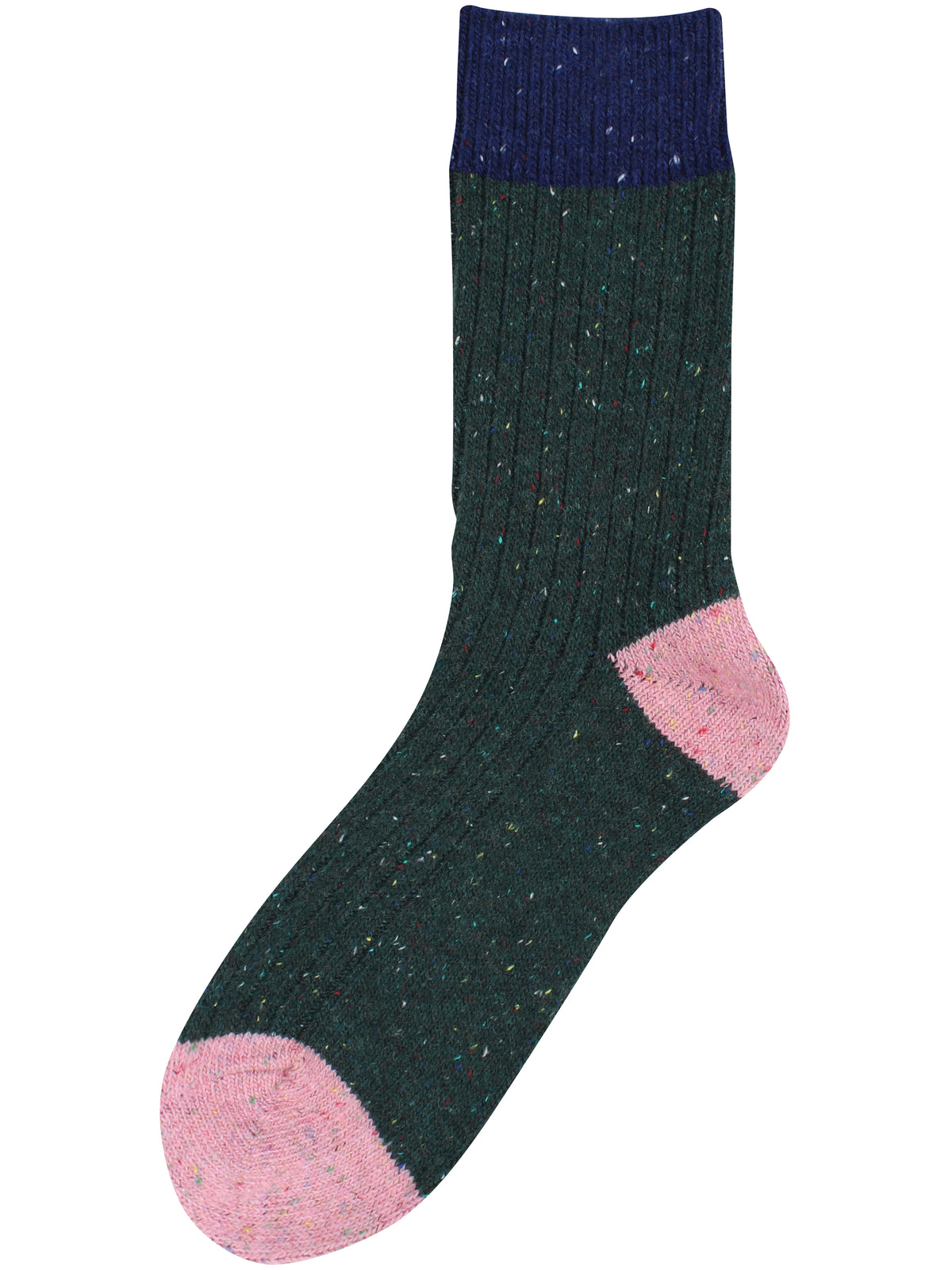 Pied Pied Nordic Warm Socks Multi Green