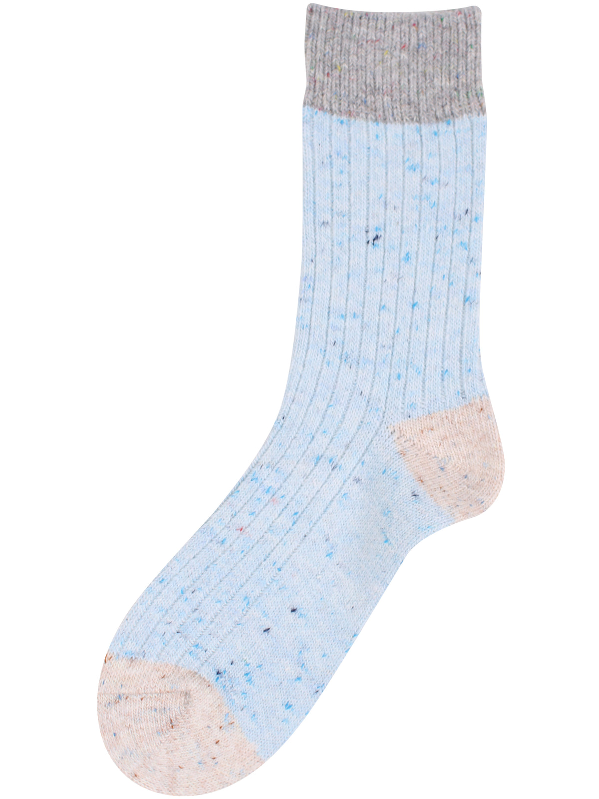 Pied Pied Nordic Warm Socks Multi Light Blue