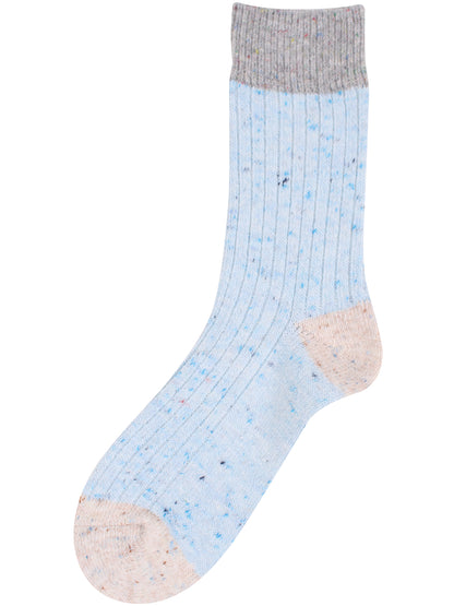 Pied Pied Nordic Warm Socks Multi Light Blue