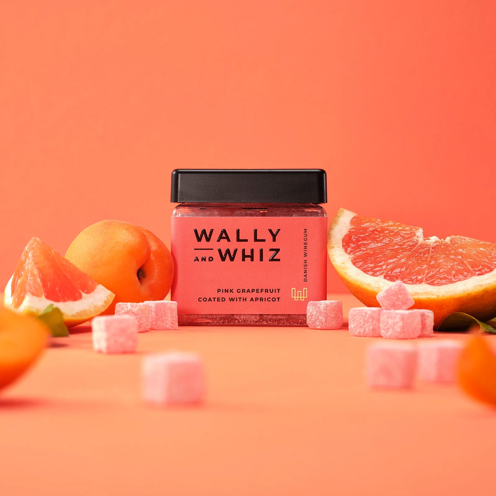 Whally and Whiz Pink Grapefrugt med Abrikos